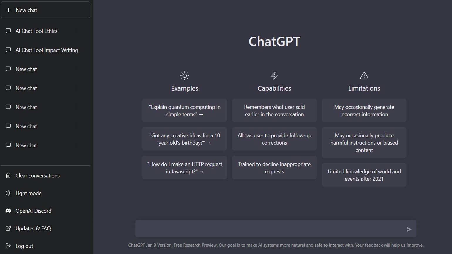 ChatGPT (Chat Generative Pre-trained Transformer), OpenAI tarafından geliştirilen bir dil modelidir. Chat GPT, Transformer mimarisi kullanarak büyük bir veri kümesi üzerinde eğitilmiştir ve doğal dil işleme (NLP) alanındaki birçok görevi yerine getirebilir. Chat GPT, metin tabanlı bir girdi aldığında, ardından öğrendiği dil modeli kullanarak metnin devamını oluşturur.